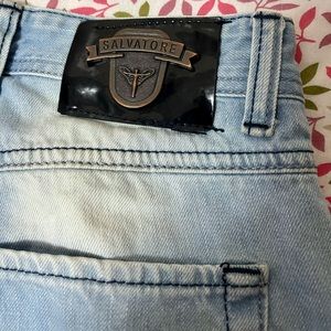 Used Salvatore jeans distressed